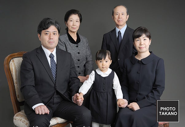 家族写真 サンプル