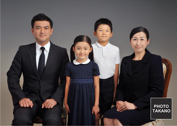 家族写真 サンプル