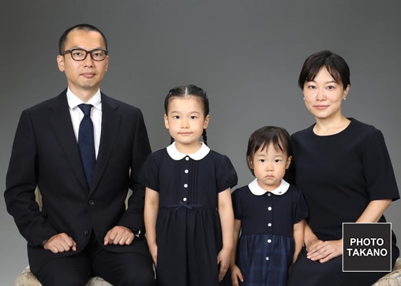 家族写真 サンプル