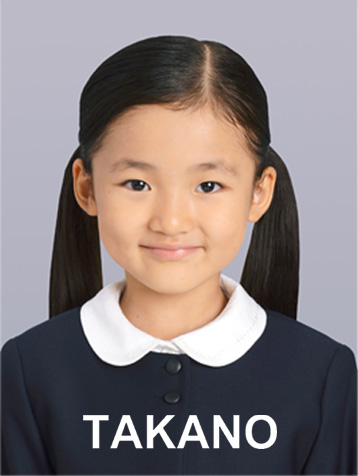 女の子の写真 サンプル