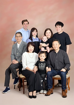 家族写真 サンプル1