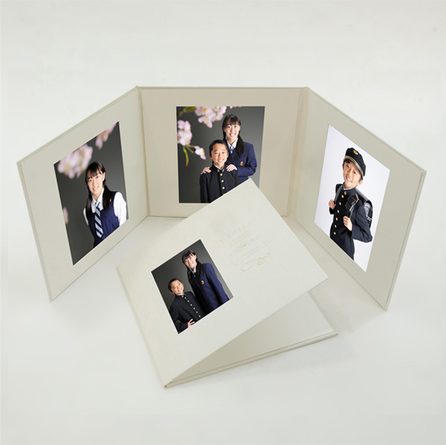 THE写真館4ポーズ 写真4枚セット サンプル画像