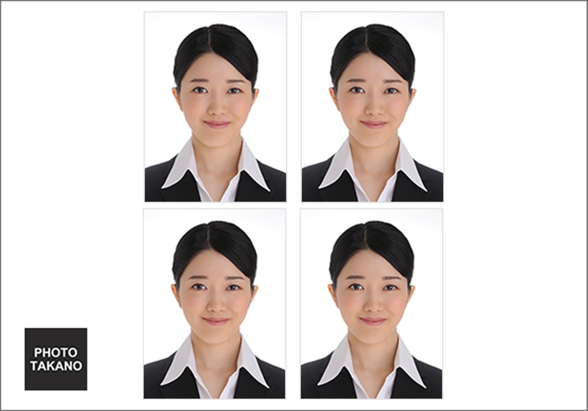 証明写真 1シート イメージ