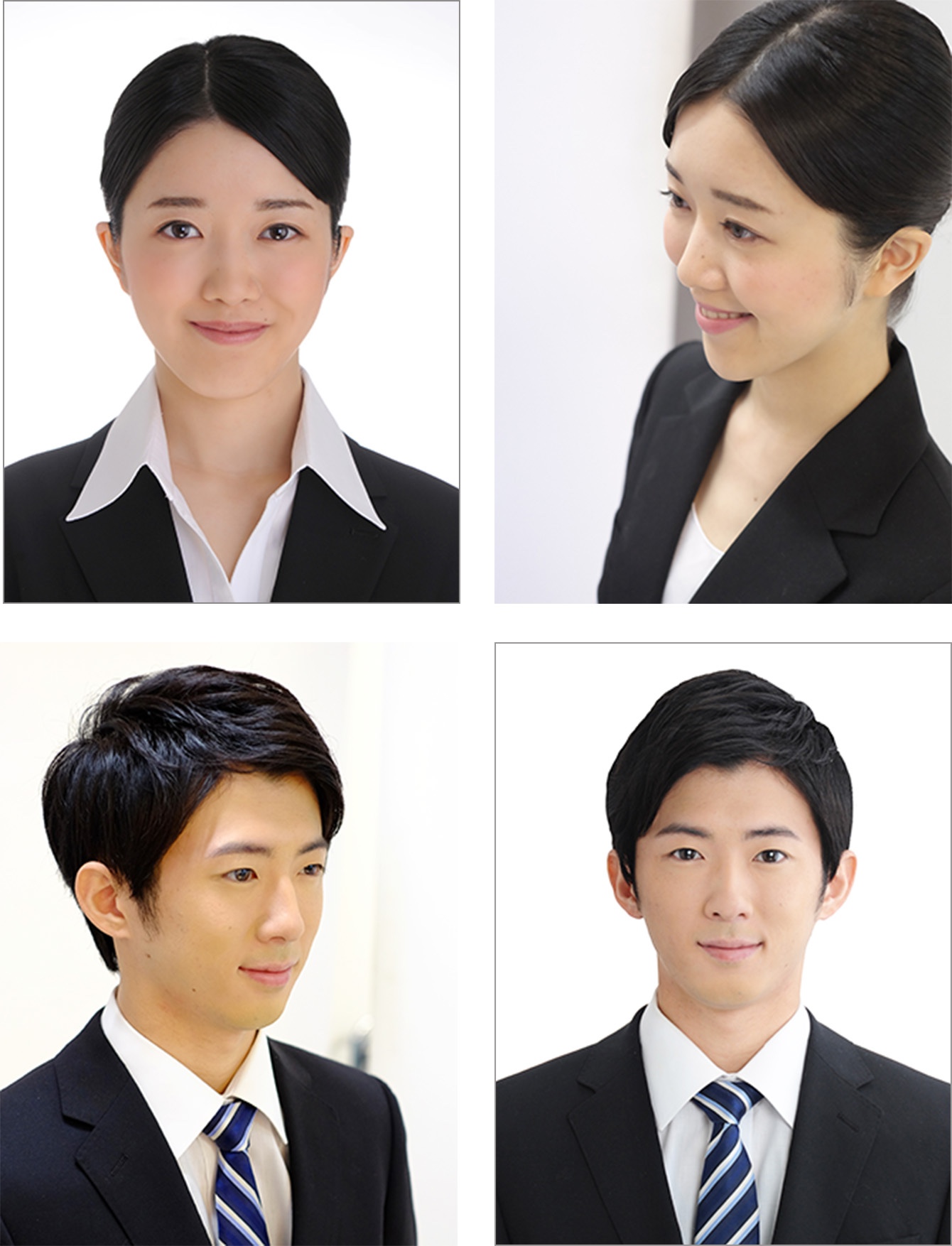 就活証明写真 イメージスライド2
