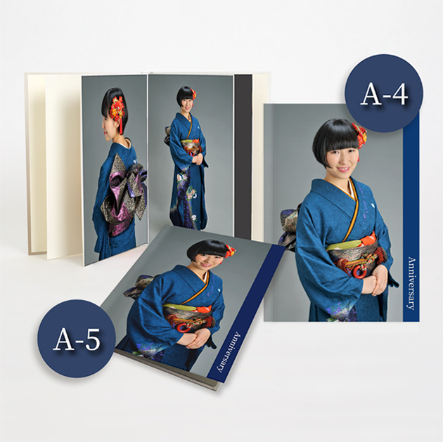 オーダーメイド 6ページ フォトブック A4 A5 サンプル画像